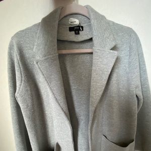 J. Crew Grey Sweater Blazer XS